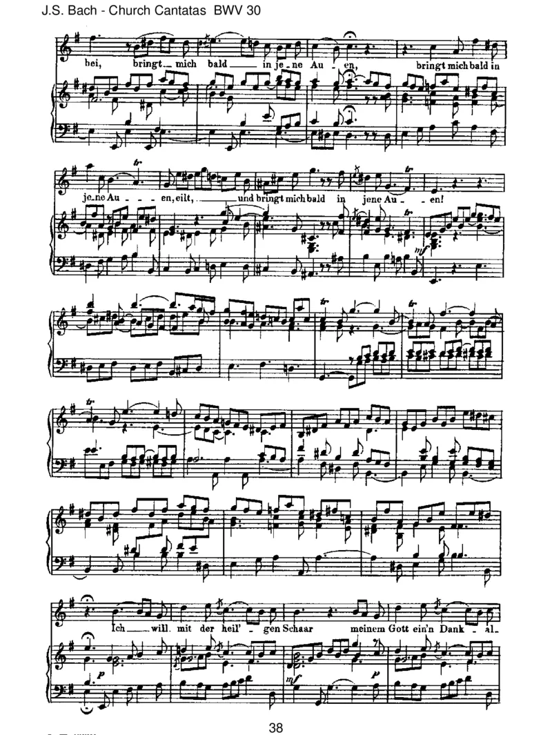 BWV30Freudich,erl_steSchar_一万首著名钢琴曲谱哈农贝多芬合集视频教学电子版高清无水印可打印_1古典钢琴知名音乐家谱_巴赫钢琴谱全集_J.S巴赫作品全集_JohannSebastianBach(1685-1750)巴赫