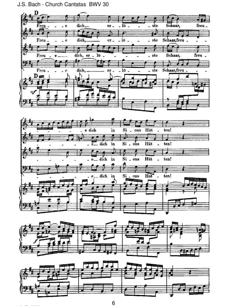 BWV30Freudich,erl_steSchar_一万首著名钢琴曲谱哈农贝多芬合集视频教学电子版高清无水印可打印_1古典钢琴知名音乐家谱_巴赫钢琴谱全集_J.S巴赫作品全集_JohannSebastianBach(1685-1750)巴赫