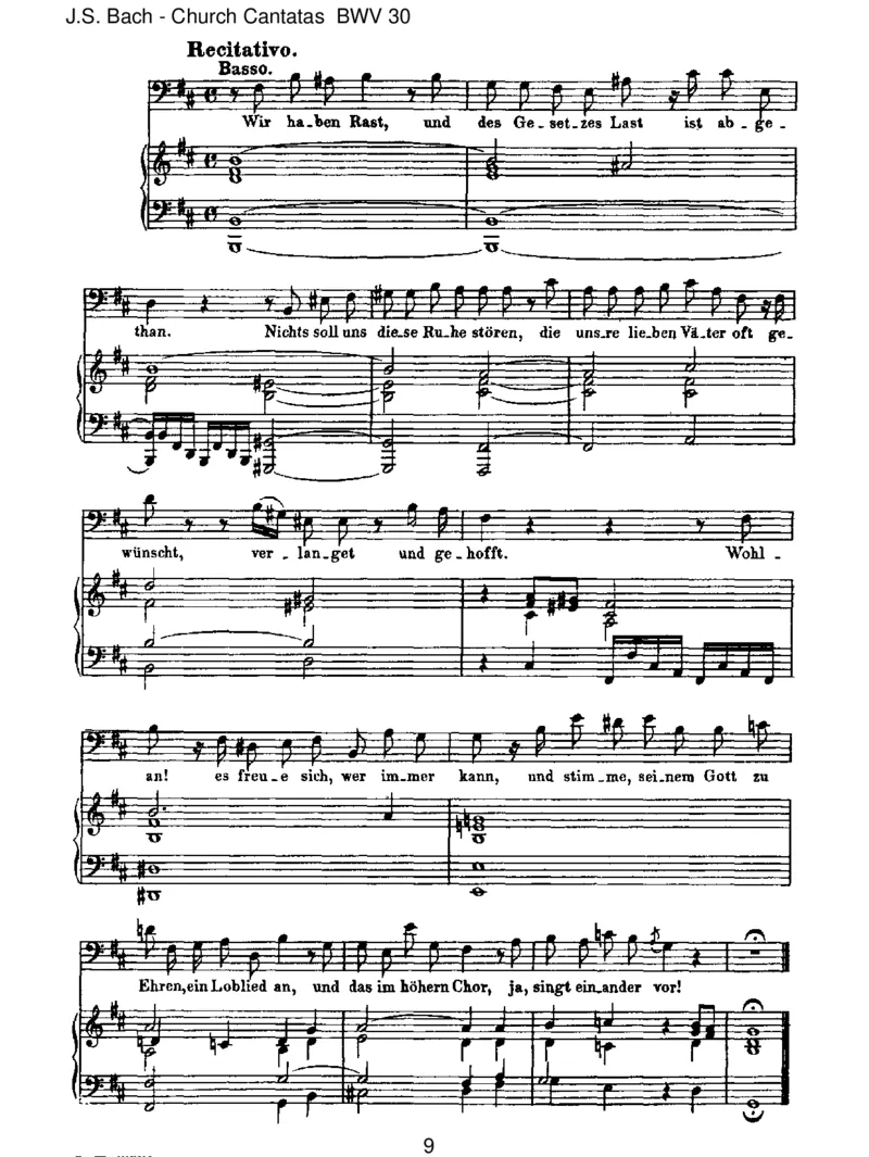 BWV30Freudich,erl_steSchar_一万首著名钢琴曲谱哈农贝多芬合集视频教学电子版高清无水印可打印_1古典钢琴知名音乐家谱_巴赫钢琴谱全集_J.S巴赫作品全集_JohannSebastianBach(1685-1750)巴赫