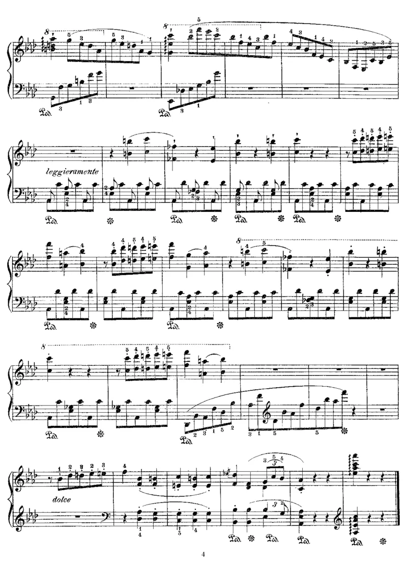 AlbumLeafinAb(1)_一万首著名钢琴曲谱哈农贝多芬合集视频教学电子版高清无水印可打印_1古典钢琴知名音乐家谱_李斯特钢琴谱全集_其他作品