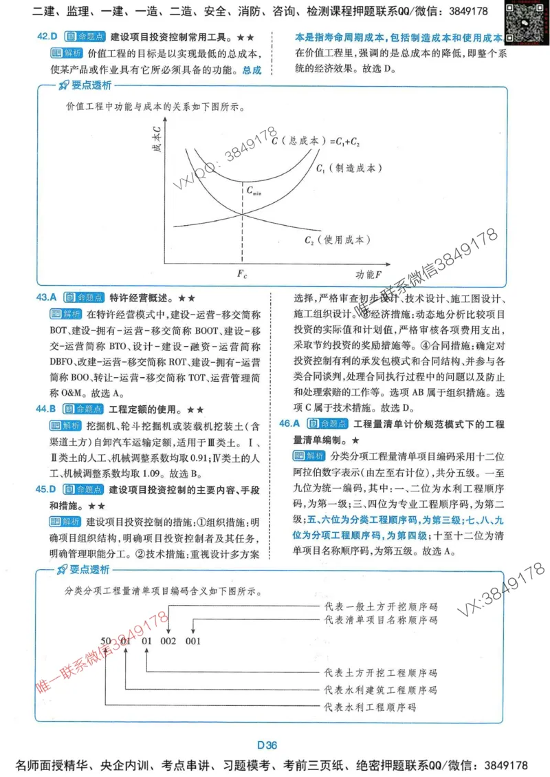 25监理水利控制-近5年真题详解+点睛卷-答案_监理工程师_2025监理工程师_2025年监理工程师SVIP_2025年监理水利控制SVIP_05-考前密训✿央企特训✿机构普押