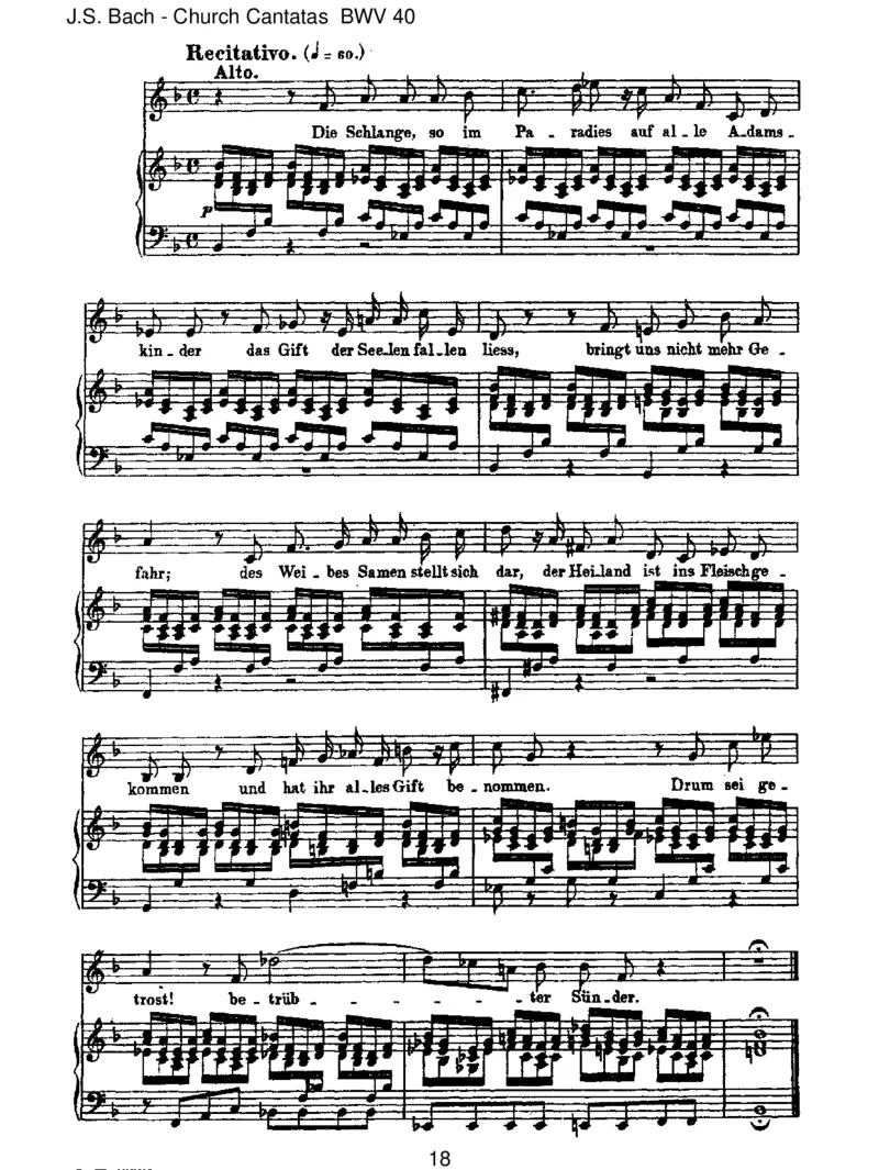 BWV40DazuisterschienenderSohnGottes_一万首著名钢琴曲谱哈农贝多芬合集视频教学电子版高清无水印可打印_1古典钢琴知名音乐家谱_巴赫钢琴谱全集_J.S巴赫作品全集