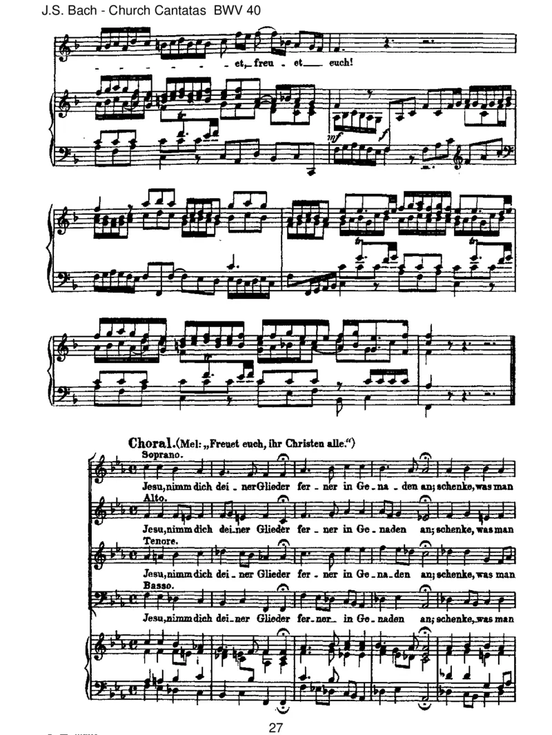 BWV40DazuisterschienenderSohnGottes_一万首著名钢琴曲谱哈农贝多芬合集视频教学电子版高清无水印可打印_1古典钢琴知名音乐家谱_巴赫钢琴谱全集_J.S巴赫作品全集