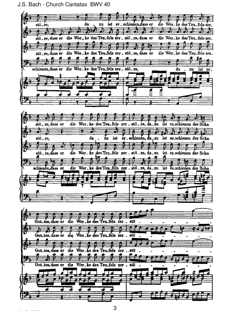 BWV40DazuisterschienenderSohnGottes_一万首著名钢琴曲谱哈农贝多芬合集视频教学电子版高清无水印可打印_1古典钢琴知名音乐家谱_巴赫钢琴谱全集_J.S巴赫作品全集