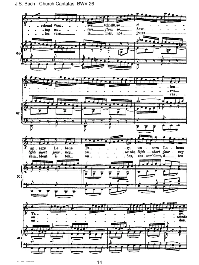 BWV26Achwiefl&uuml;chtig,achwienichtig_一万首著名钢琴曲谱哈农贝多芬合集视频教学电子版高清无水印可打印_1古典钢琴知名音乐家谱_巴赫钢琴谱全集_J.S巴赫作品全集