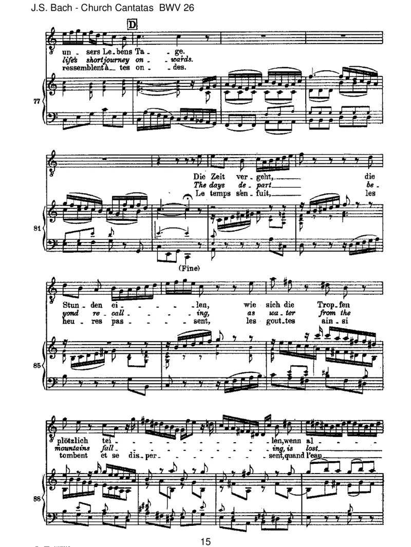 BWV26Achwiefl&uuml;chtig,achwienichtig_一万首著名钢琴曲谱哈农贝多芬合集视频教学电子版高清无水印可打印_1古典钢琴知名音乐家谱_巴赫钢琴谱全集_J.S巴赫作品全集