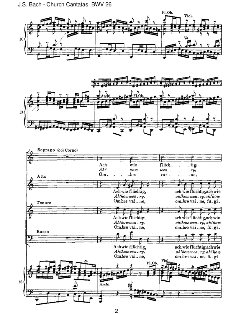 BWV26Achwiefl&uuml;chtig,achwienichtig_一万首著名钢琴曲谱哈农贝多芬合集视频教学电子版高清无水印可打印_1古典钢琴知名音乐家谱_巴赫钢琴谱全集_J.S巴赫作品全集