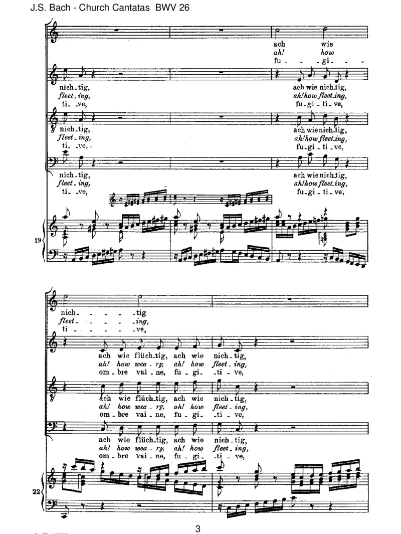 BWV26Achwiefl&uuml;chtig,achwienichtig_一万首著名钢琴曲谱哈农贝多芬合集视频教学电子版高清无水印可打印_1古典钢琴知名音乐家谱_巴赫钢琴谱全集_J.S巴赫作品全集