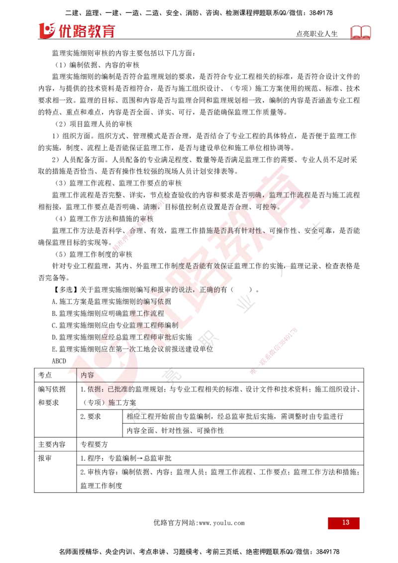 25年《监理概论》第7章（打印版）_监理工程师_2025监理工程师_2025年监理工程师SVIP_2025年监理概论法规SVIP_02-基础精讲✿高端面授✿深度强化_07.第7章监理规划与监理实施细则