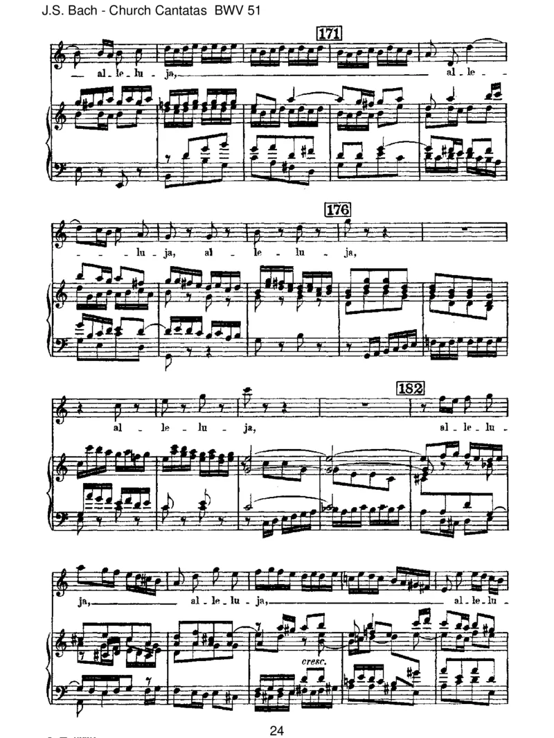 BWV51JauchzetGottinallenLanden!_一万首著名钢琴曲谱哈农贝多芬合集视频教学电子版高清无水印可打印_1古典钢琴知名音乐家谱_巴赫钢琴谱全集_J.S巴赫作品全集_JohannSebastianBach(1685-1750)巴赫