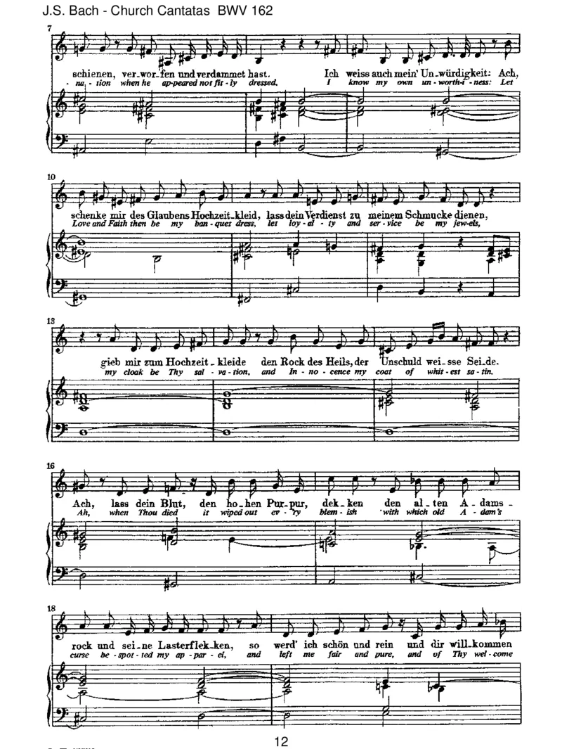 BWV162Ach!ichsehe,jetzt,daichzurHochzeitgehe_一万首著名钢琴曲谱哈农贝多芬合集视频教学电子版高清无水印可打印_1古典钢琴知名音乐家谱_巴赫钢琴谱全集_J.S巴赫作品全集