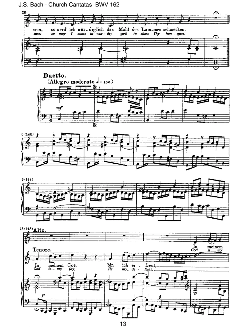 BWV162Ach!ichsehe,jetzt,daichzurHochzeitgehe_一万首著名钢琴曲谱哈农贝多芬合集视频教学电子版高清无水印可打印_1古典钢琴知名音乐家谱_巴赫钢琴谱全集_J.S巴赫作品全集
