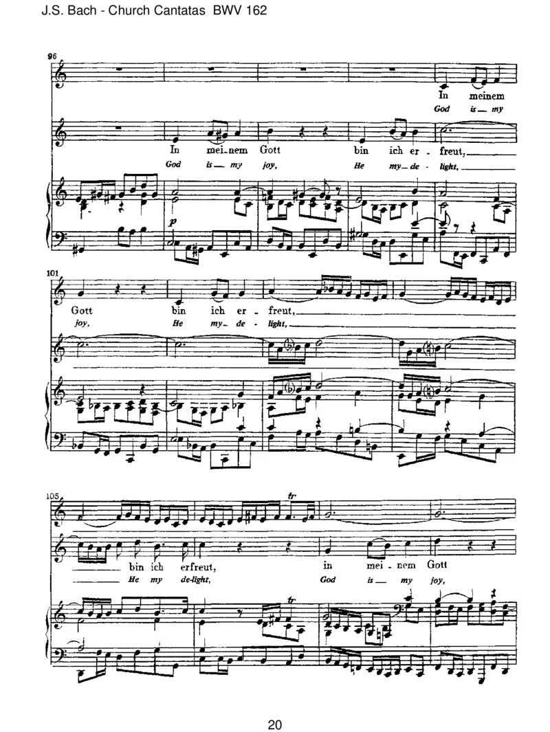 BWV162Ach!ichsehe,jetzt,daichzurHochzeitgehe_一万首著名钢琴曲谱哈农贝多芬合集视频教学电子版高清无水印可打印_1古典钢琴知名音乐家谱_巴赫钢琴谱全集_J.S巴赫作品全集