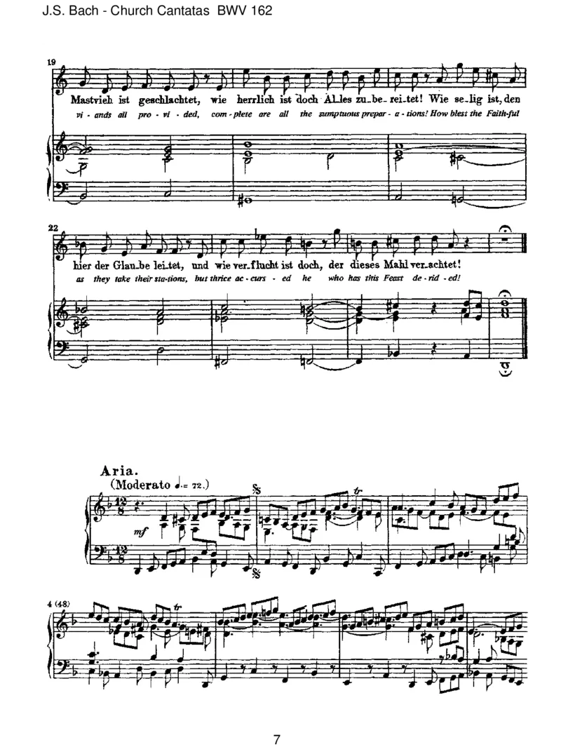 BWV162Ach!ichsehe,jetzt,daichzurHochzeitgehe_一万首著名钢琴曲谱哈农贝多芬合集视频教学电子版高清无水印可打印_1古典钢琴知名音乐家谱_巴赫钢琴谱全集_J.S巴赫作品全集