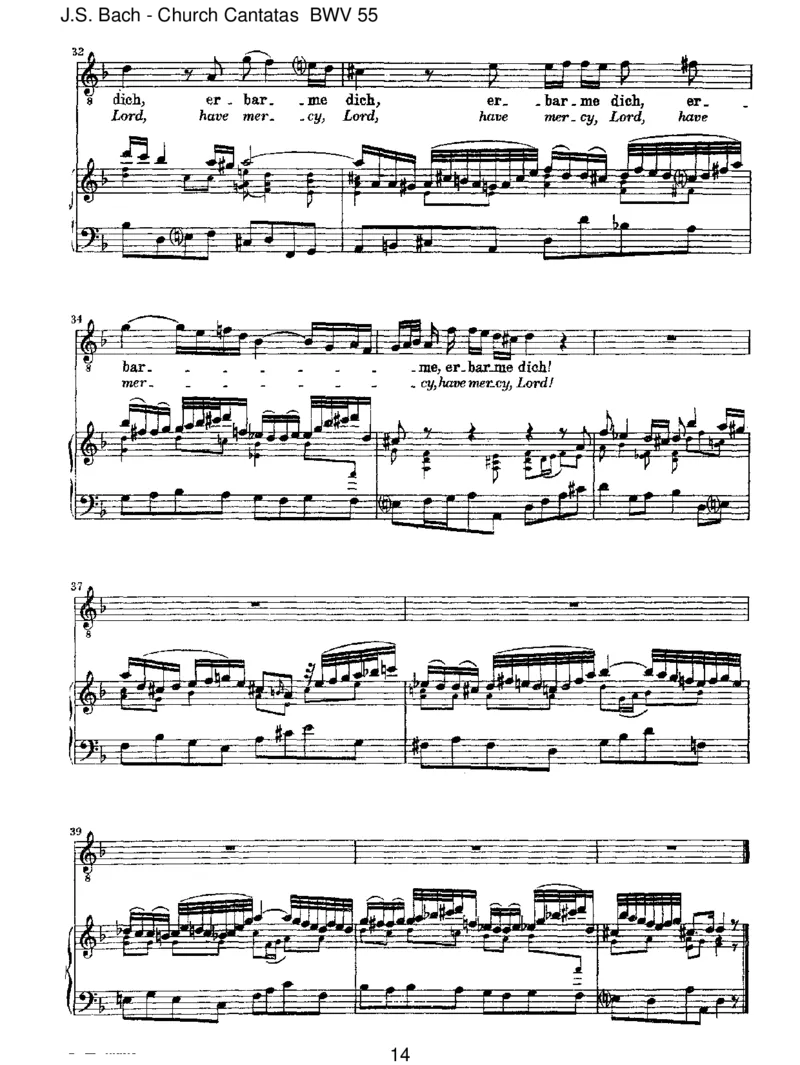 BWV55IcharmerMensch,ichS&uuml;ndenknecht_一万首著名钢琴曲谱哈农贝多芬合集视频教学电子版高清无水印可打印_1古典钢琴知名音乐家谱_巴赫钢琴谱全集_J.S巴赫作品全集