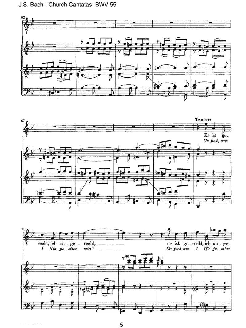 BWV55IcharmerMensch,ichS&uuml;ndenknecht_一万首著名钢琴曲谱哈农贝多芬合集视频教学电子版高清无水印可打印_1古典钢琴知名音乐家谱_巴赫钢琴谱全集_J.S巴赫作品全集
