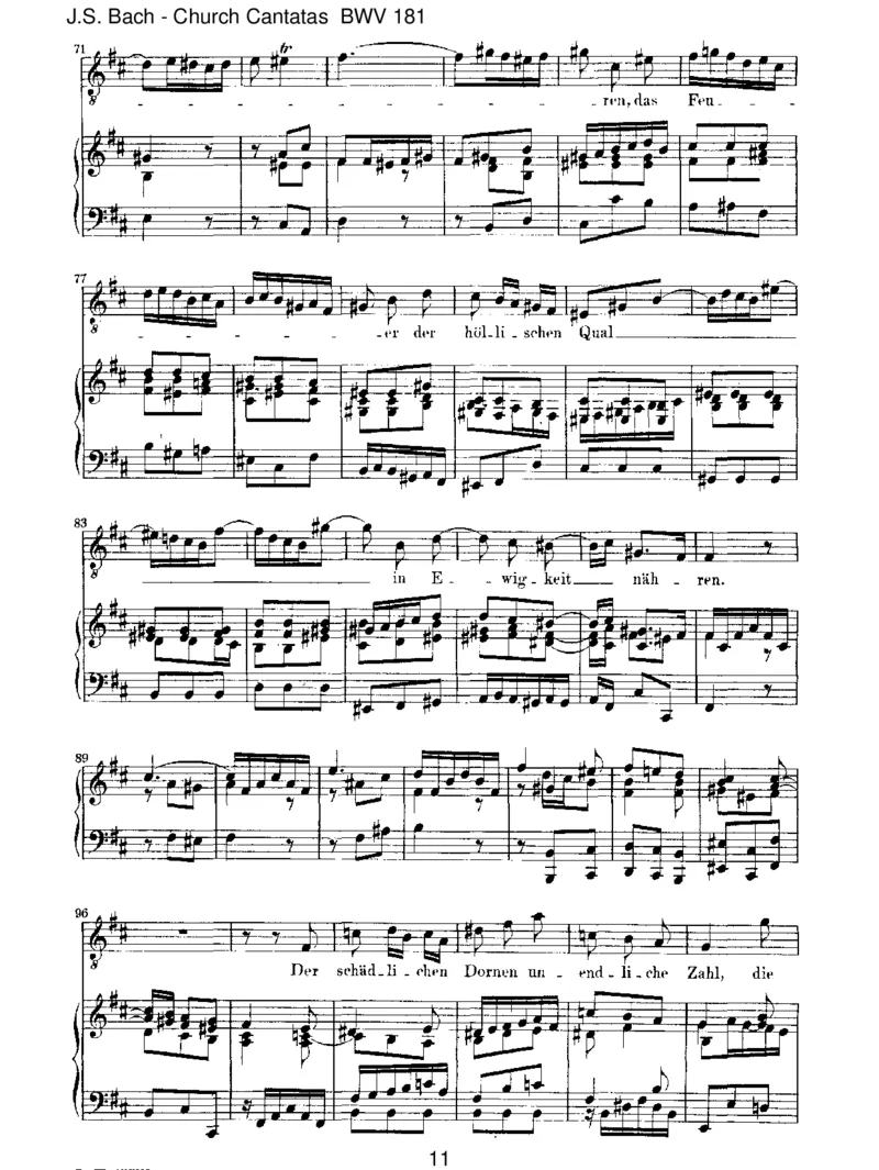 BWV181LeichtgesinnteFlattergeister_一万首著名钢琴曲谱哈农贝多芬合集视频教学电子版高清无水印可打印_1古典钢琴知名音乐家谱_巴赫钢琴谱全集_J.S巴赫作品全集_JohannSebastianBach(1685-1750)巴赫