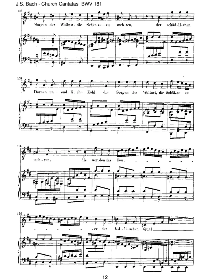 BWV181LeichtgesinnteFlattergeister_一万首著名钢琴曲谱哈农贝多芬合集视频教学电子版高清无水印可打印_1古典钢琴知名音乐家谱_巴赫钢琴谱全集_J.S巴赫作品全集_JohannSebastianBach(1685-1750)巴赫