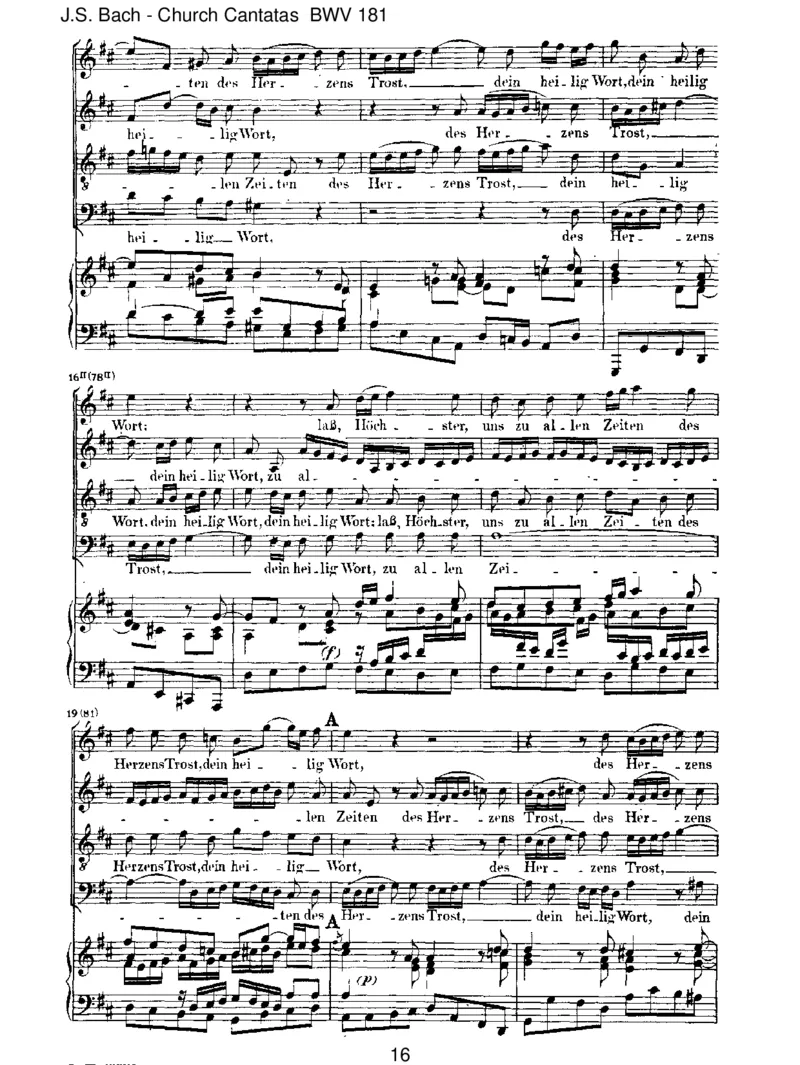 BWV181LeichtgesinnteFlattergeister_一万首著名钢琴曲谱哈农贝多芬合集视频教学电子版高清无水印可打印_1古典钢琴知名音乐家谱_巴赫钢琴谱全集_J.S巴赫作品全集_JohannSebastianBach(1685-1750)巴赫