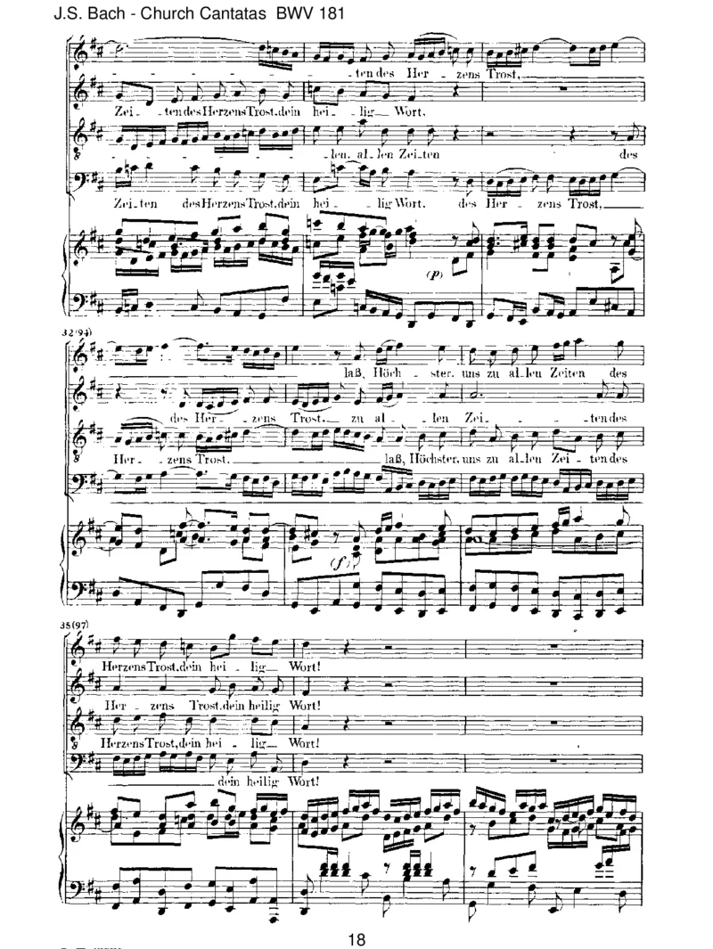 BWV181LeichtgesinnteFlattergeister_一万首著名钢琴曲谱哈农贝多芬合集视频教学电子版高清无水印可打印_1古典钢琴知名音乐家谱_巴赫钢琴谱全集_J.S巴赫作品全集_JohannSebastianBach(1685-1750)巴赫