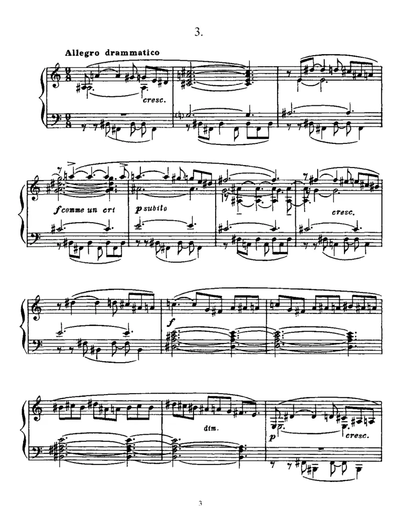 5Preludes,Op74_一万首著名钢琴曲谱哈农贝多芬合集视频教学电子版高清无水印可打印_1古典钢琴知名音乐家谱_斯克里亚宾钢琴谱全集_前奏曲