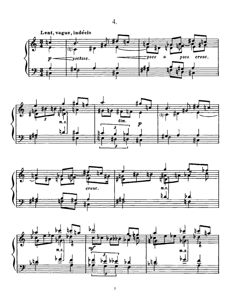 5Preludes,Op74_一万首著名钢琴曲谱哈农贝多芬合集视频教学电子版高清无水印可打印_1古典钢琴知名音乐家谱_斯克里亚宾钢琴谱全集_前奏曲