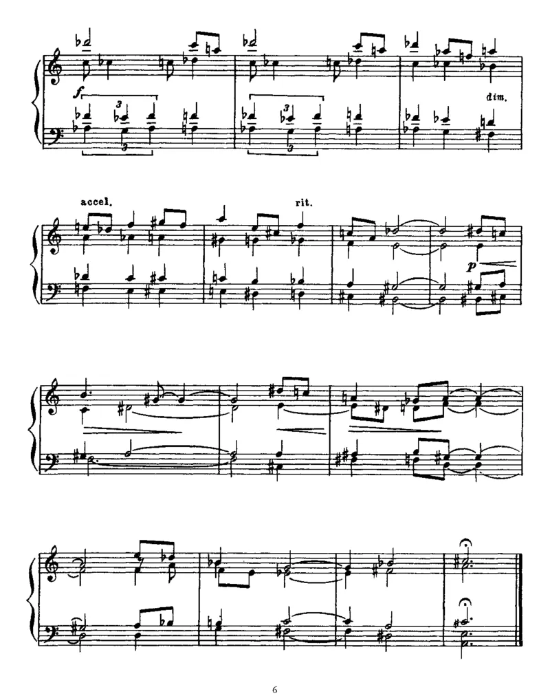 5Preludes,Op74_一万首著名钢琴曲谱哈农贝多芬合集视频教学电子版高清无水印可打印_1古典钢琴知名音乐家谱_斯克里亚宾钢琴谱全集_前奏曲