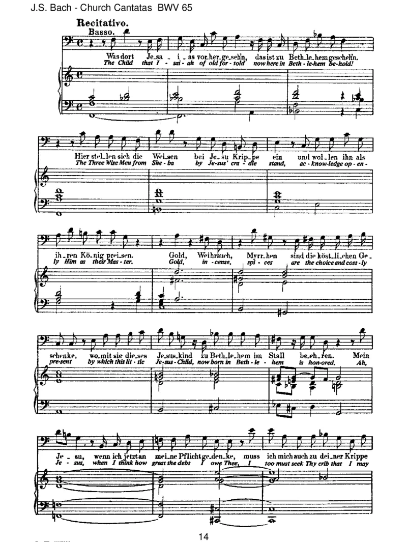 BWV65SiewerdenausSabaallekommen_一万首著名钢琴曲谱哈农贝多芬合集视频教学电子版高清无水印可打印_1古典钢琴知名音乐家谱_巴赫钢琴谱全集_J.S巴赫作品全集
