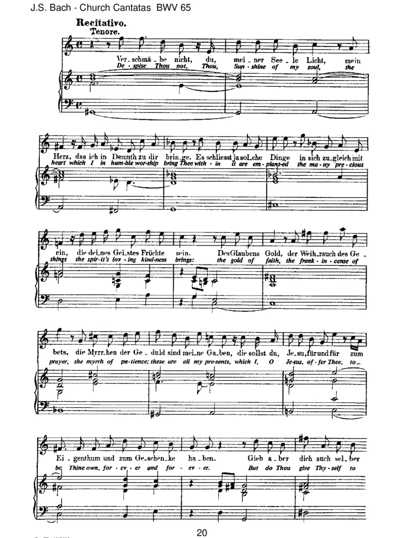 BWV65SiewerdenausSabaallekommen_一万首著名钢琴曲谱哈农贝多芬合集视频教学电子版高清无水印可打印_1古典钢琴知名音乐家谱_巴赫钢琴谱全集_J.S巴赫作品全集