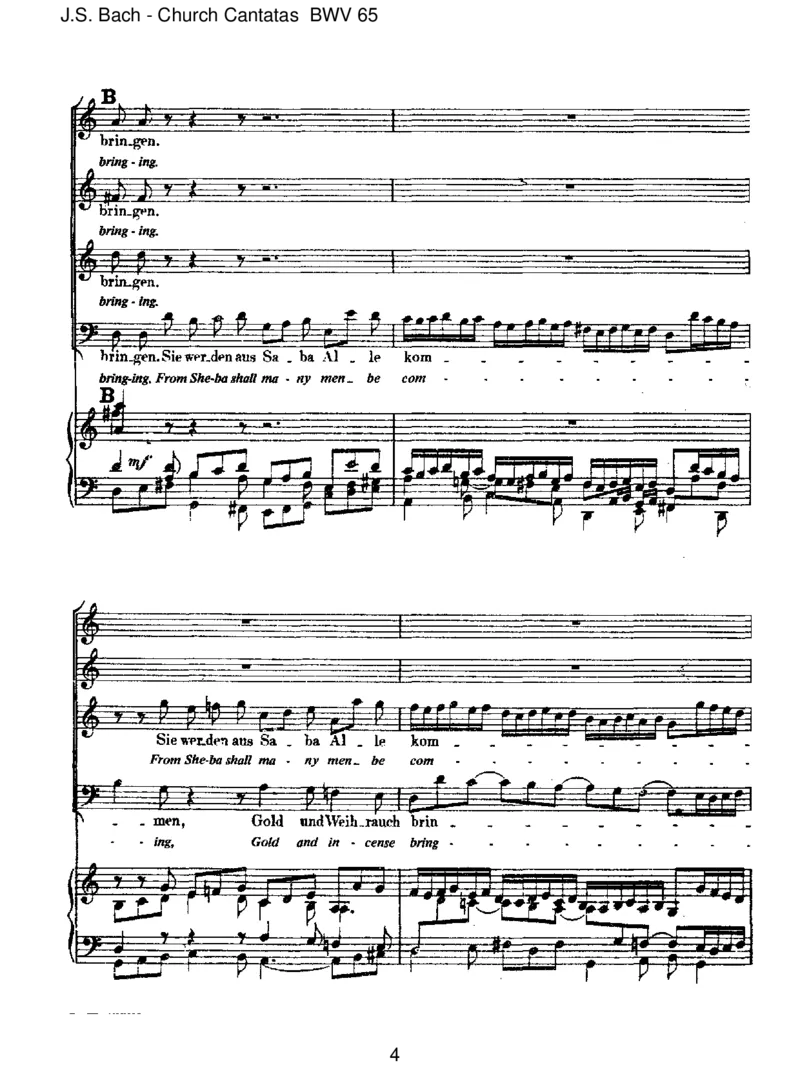 BWV65SiewerdenausSabaallekommen_一万首著名钢琴曲谱哈农贝多芬合集视频教学电子版高清无水印可打印_1古典钢琴知名音乐家谱_巴赫钢琴谱全集_J.S巴赫作品全集