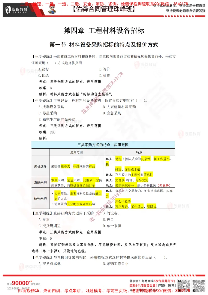 2月11日佑森合同管理珠峰班VIP作业答案_监理工程师_2025监理工程师_2025年监理工程师SVIP_2025年监理合同管理SVIP_02-基础精讲✿高端面授✿深度强化