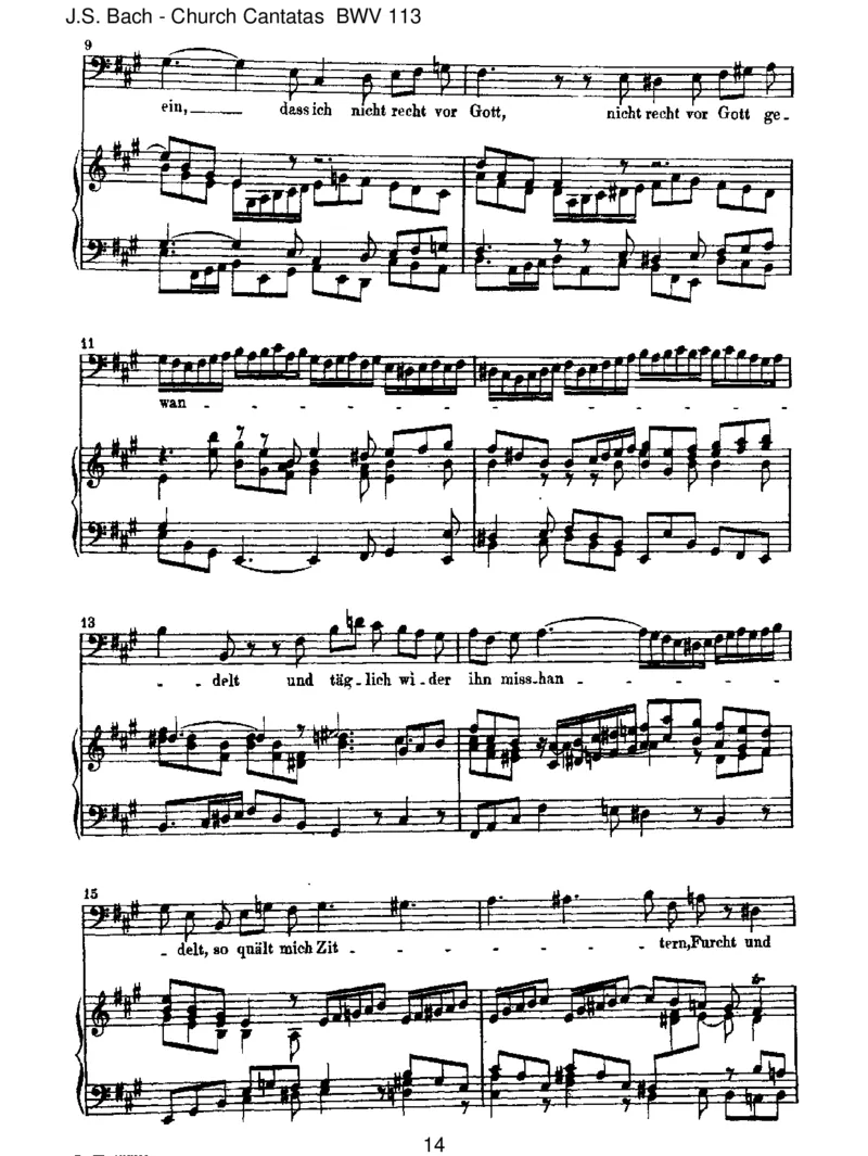 BWV113HerrJesuChrist,duh_chstesGut_一万首著名钢琴曲谱哈农贝多芬合集视频教学电子版高清无水印可打印_1古典钢琴知名音乐家谱_巴赫钢琴谱全集_J.S巴赫作品全集