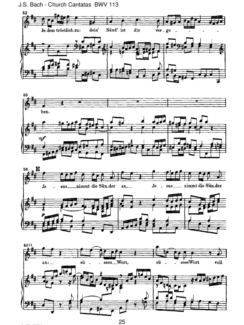BWV113HerrJesuChrist,duh_chstesGut_一万首著名钢琴曲谱哈农贝多芬合集视频教学电子版高清无水印可打印_1古典钢琴知名音乐家谱_巴赫钢琴谱全集_J.S巴赫作品全集
