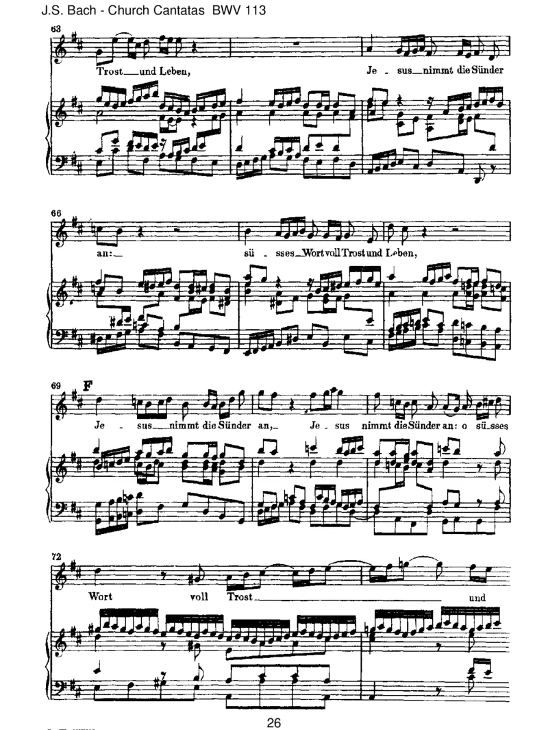 BWV113HerrJesuChrist,duh_chstesGut_一万首著名钢琴曲谱哈农贝多芬合集视频教学电子版高清无水印可打印_1古典钢琴知名音乐家谱_巴赫钢琴谱全集_J.S巴赫作品全集