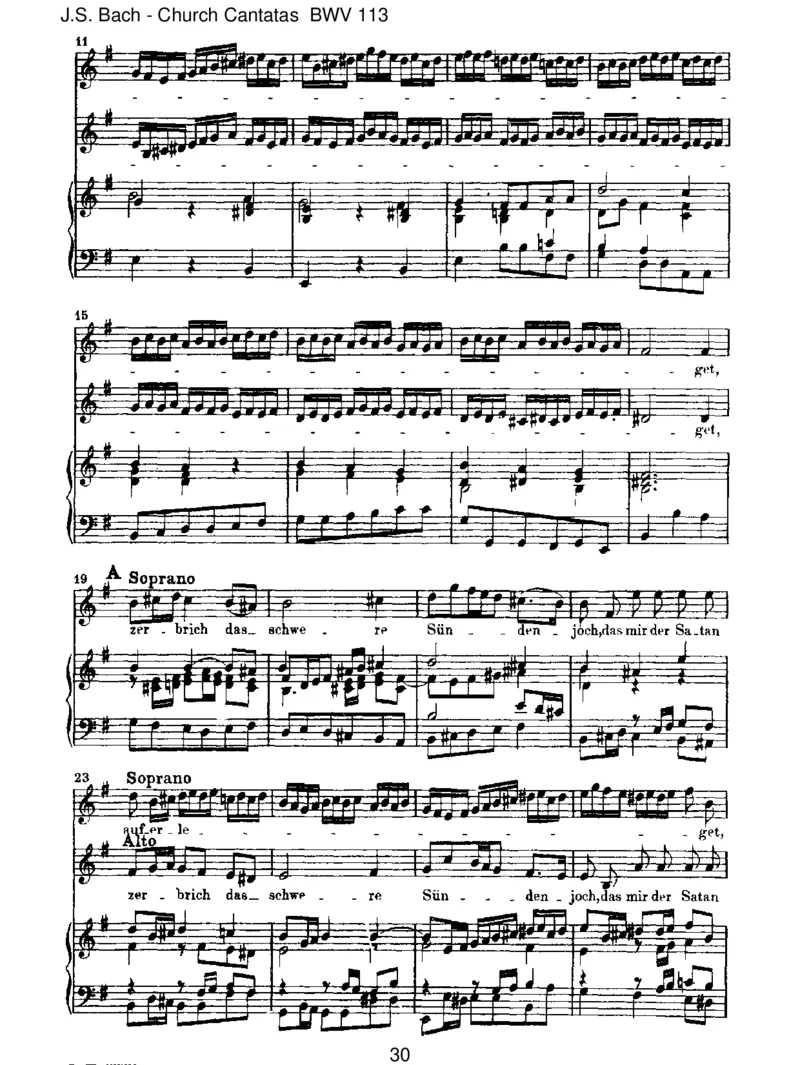 BWV113HerrJesuChrist,duh_chstesGut_一万首著名钢琴曲谱哈农贝多芬合集视频教学电子版高清无水印可打印_1古典钢琴知名音乐家谱_巴赫钢琴谱全集_J.S巴赫作品全集
