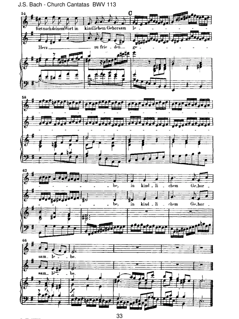 BWV113HerrJesuChrist,duh_chstesGut_一万首著名钢琴曲谱哈农贝多芬合集视频教学电子版高清无水印可打印_1古典钢琴知名音乐家谱_巴赫钢琴谱全集_J.S巴赫作品全集