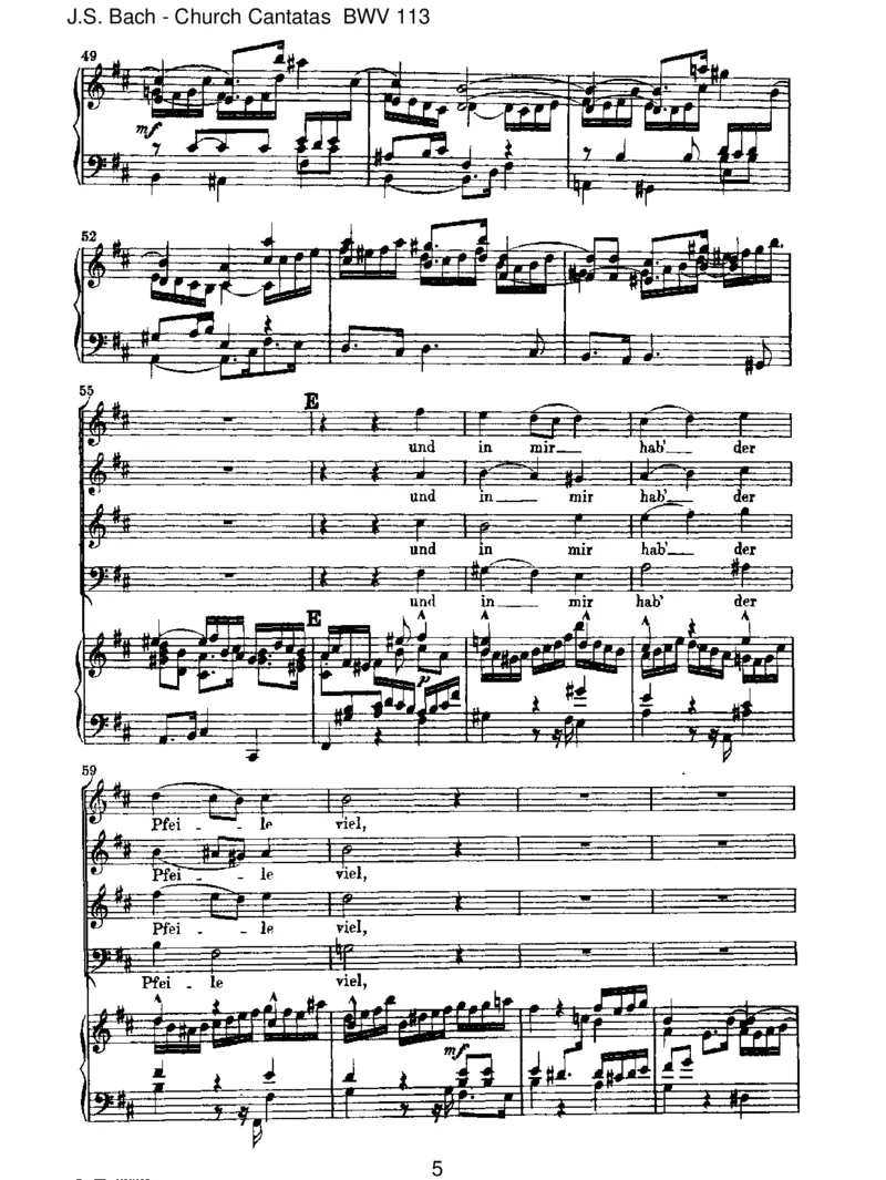 BWV113HerrJesuChrist,duh_chstesGut_一万首著名钢琴曲谱哈农贝多芬合集视频教学电子版高清无水印可打印_1古典钢琴知名音乐家谱_巴赫钢琴谱全集_J.S巴赫作品全集
