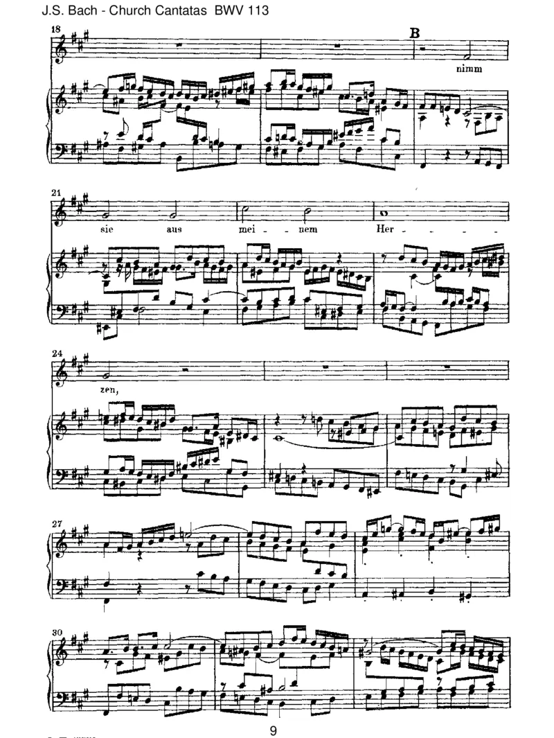 BWV113HerrJesuChrist,duh_chstesGut_一万首著名钢琴曲谱哈农贝多芬合集视频教学电子版高清无水印可打印_1古典钢琴知名音乐家谱_巴赫钢琴谱全集_J.S巴赫作品全集