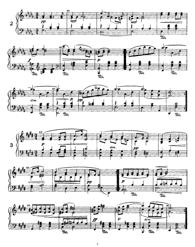 2Minuets,Op28_一万首著名钢琴曲谱哈农贝多芬合集视频教学电子版高清无水印可打印_1古典钢琴知名音乐家谱_德沃夏克钢琴谱全集