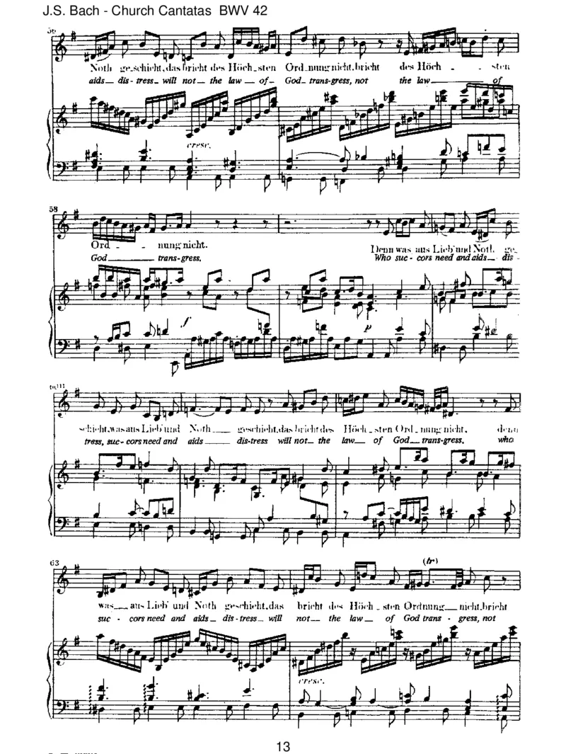 BWV42AmAbendaberdesselbigenSabbats_一万首著名钢琴曲谱哈农贝多芬合集视频教学电子版高清无水印可打印_1古典钢琴知名音乐家谱_巴赫钢琴谱全集_J.S巴赫作品全集