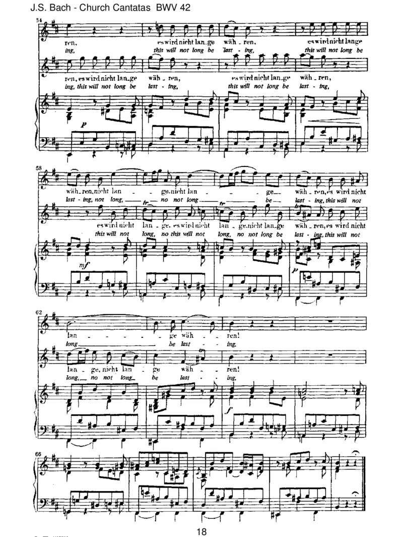 BWV42AmAbendaberdesselbigenSabbats_一万首著名钢琴曲谱哈农贝多芬合集视频教学电子版高清无水印可打印_1古典钢琴知名音乐家谱_巴赫钢琴谱全集_J.S巴赫作品全集