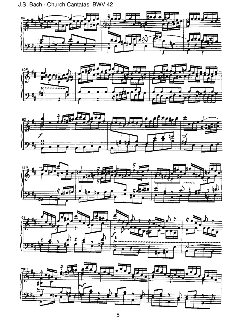 BWV42AmAbendaberdesselbigenSabbats_一万首著名钢琴曲谱哈农贝多芬合集视频教学电子版高清无水印可打印_1古典钢琴知名音乐家谱_巴赫钢琴谱全集_J.S巴赫作品全集
