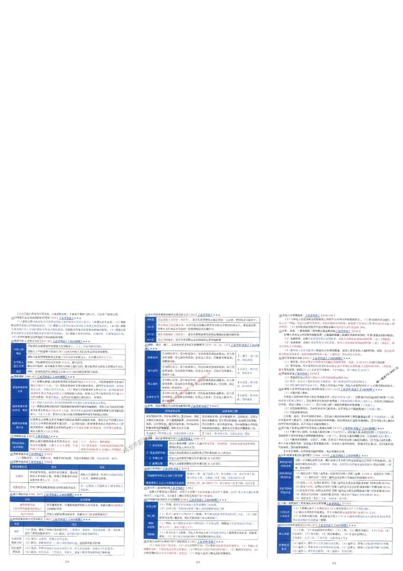 25年监理-合同三页纸_3_监理工程师_2025监理工程师_2025年监理工程师SVIP_2025年监理合同管理SVIP_05-考前密训✿央企特训✿机构普押_01-合同《考前三页纸+三套卷》XSW推荐