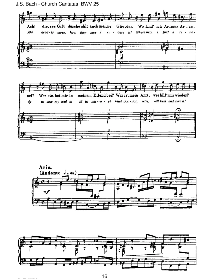 BWV25EsistnichtsGesundesanmeinemLeibe_一万首著名钢琴曲谱哈农贝多芬合集视频教学电子版高清无水印可打印_1古典钢琴知名音乐家谱_巴赫钢琴谱全集_J.S巴赫作品全集