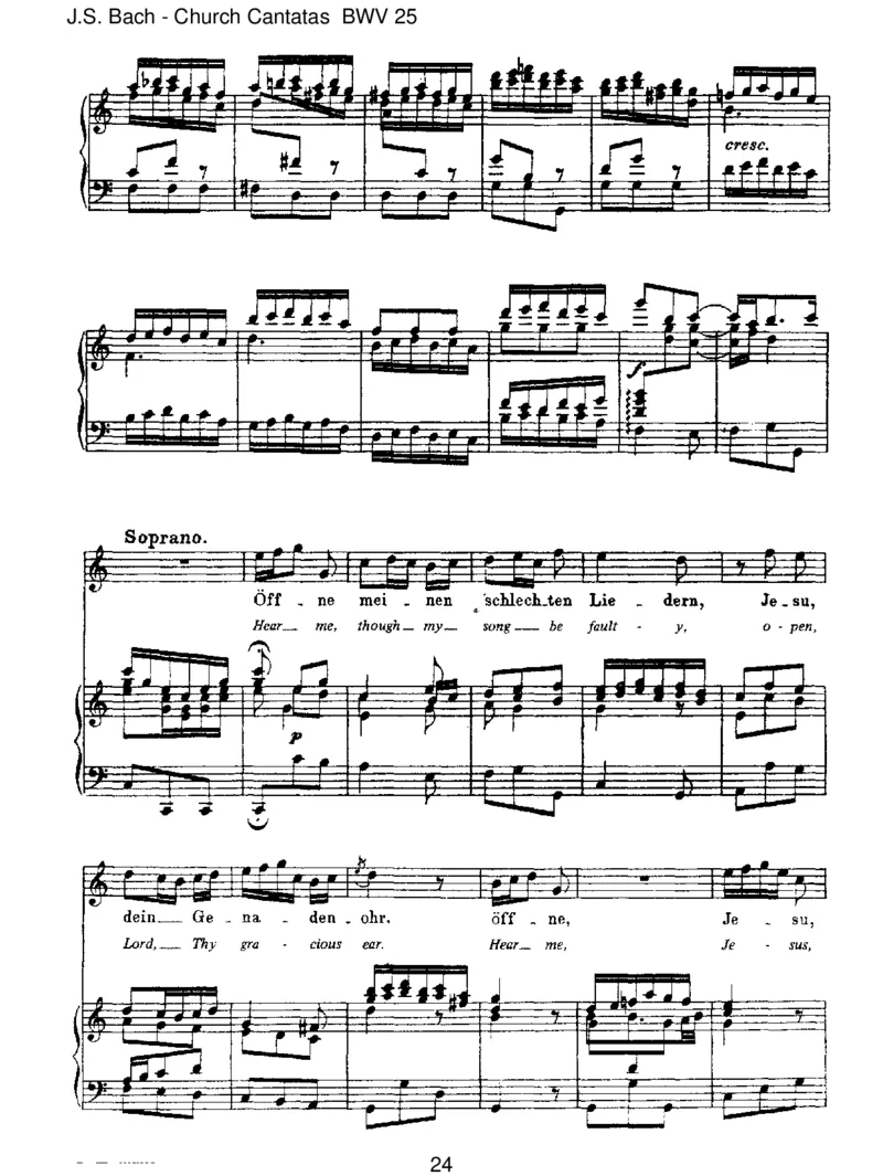 BWV25EsistnichtsGesundesanmeinemLeibe_一万首著名钢琴曲谱哈农贝多芬合集视频教学电子版高清无水印可打印_1古典钢琴知名音乐家谱_巴赫钢琴谱全集_J.S巴赫作品全集