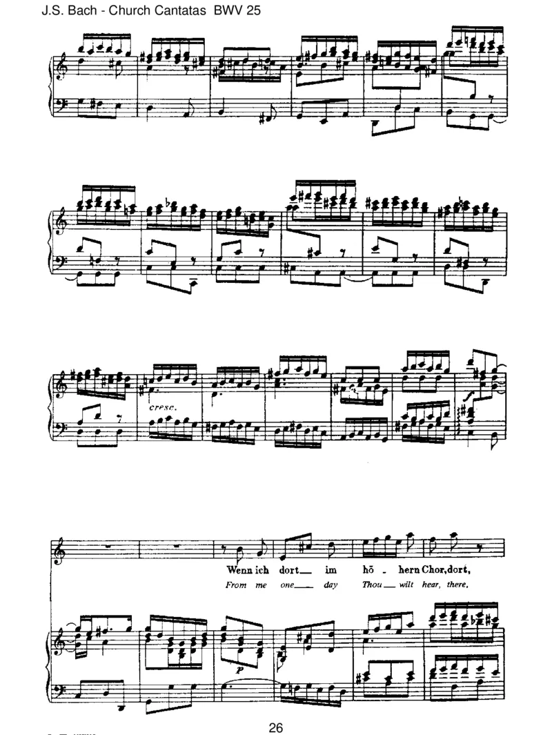 BWV25EsistnichtsGesundesanmeinemLeibe_一万首著名钢琴曲谱哈农贝多芬合集视频教学电子版高清无水印可打印_1古典钢琴知名音乐家谱_巴赫钢琴谱全集_J.S巴赫作品全集