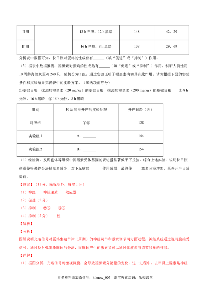高二生物上学期期中测试卷02（人教版2019选择性必修1）（解析版）_E015高中全科试卷_生物试题_选修1_3.期中测试_高二生物上学期期中测试卷02（人教版2019选择性必修1）(25207119)