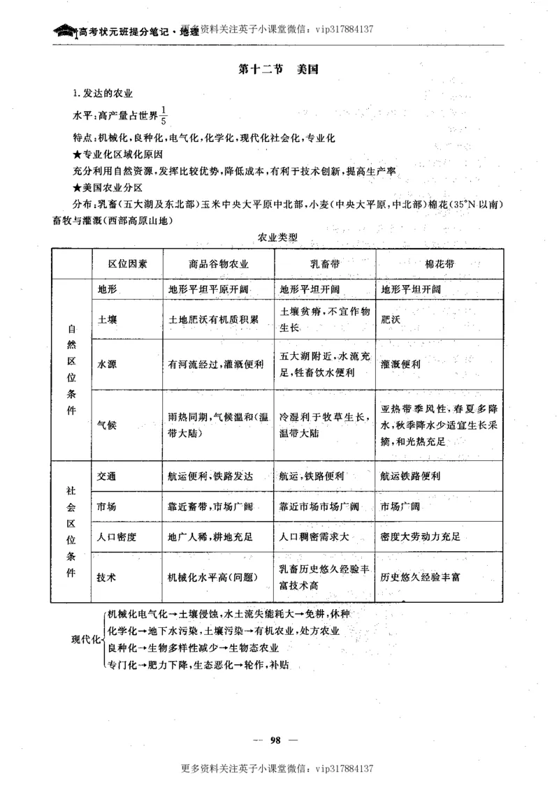 地理状元笔记高中-132页_赠送小初高学霸笔记等_赠_高考状元笔记