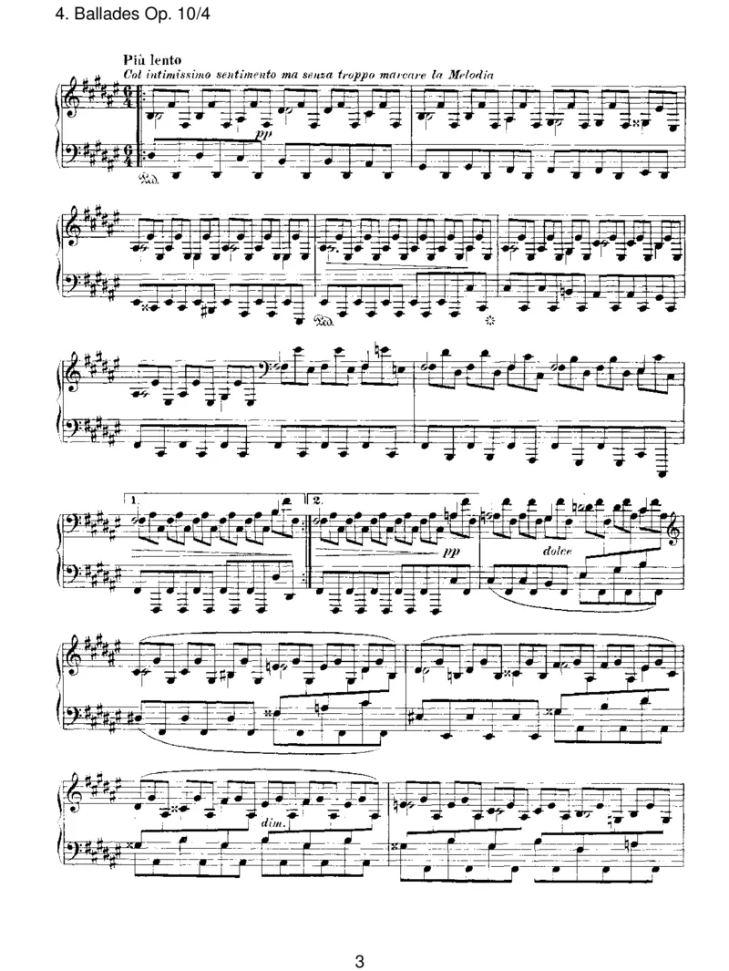 BalladesOp.10_4_一万首著名钢琴曲谱哈农贝多芬合集视频教学电子版高清无水印可打印_1古典钢琴知名音乐家谱_勃拉姆斯钢琴谱全集_III.ShorterWorks_FourBalladesOp.10