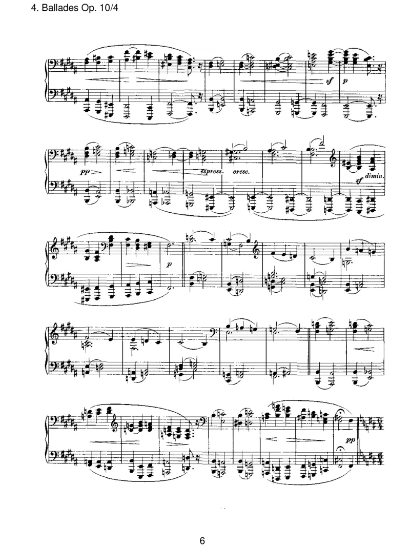 BalladesOp.10_4_一万首著名钢琴曲谱哈农贝多芬合集视频教学电子版高清无水印可打印_1古典钢琴知名音乐家谱_勃拉姆斯钢琴谱全集_III.ShorterWorks_FourBalladesOp.10